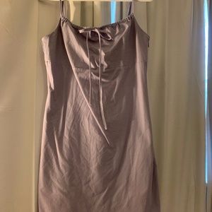 Lavender shift dress